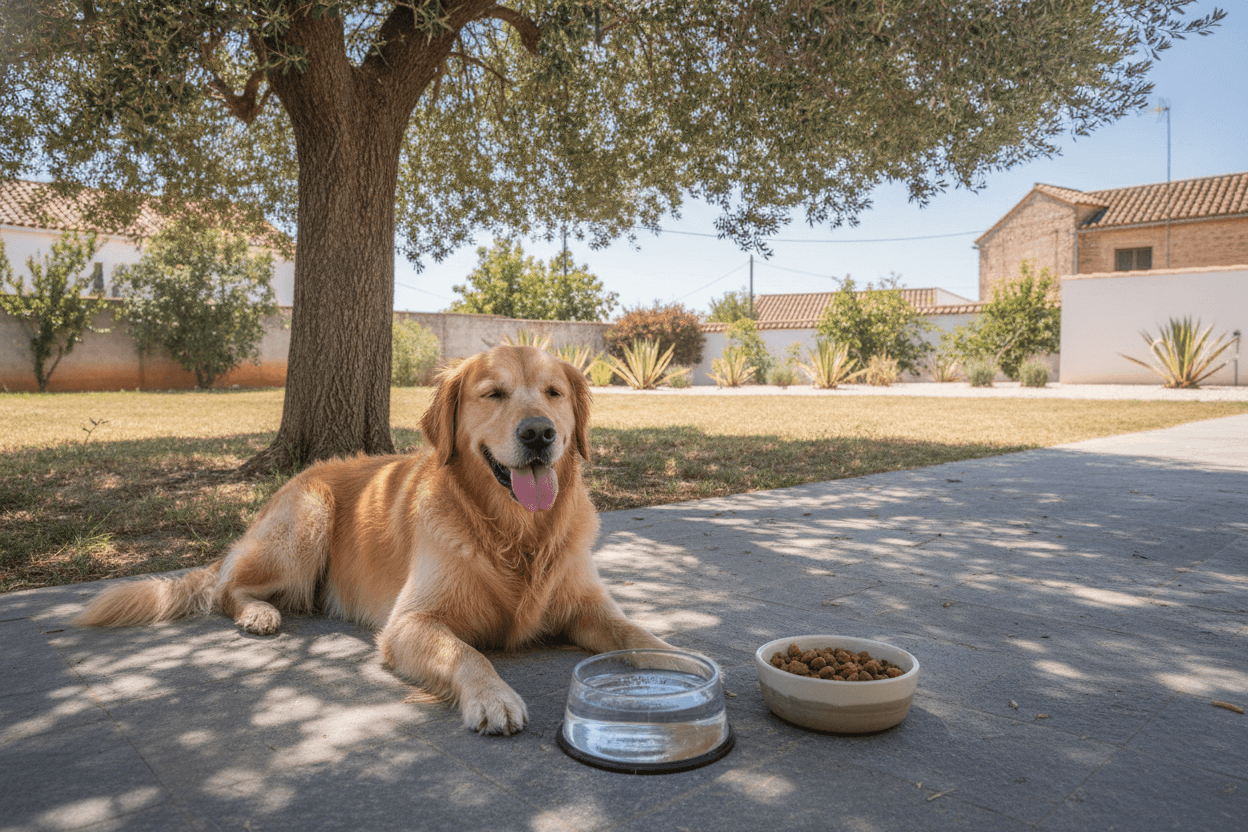 Cómo mantener a tu perro hidratado durante el verano en Illescas