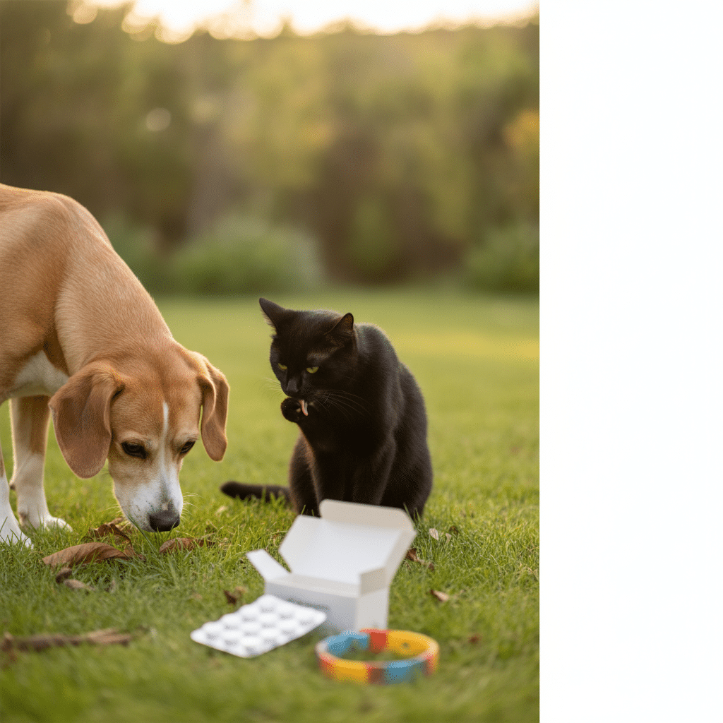 Laparasitosis intestinal en perros y gatos: sintomas y cuando pedir cita