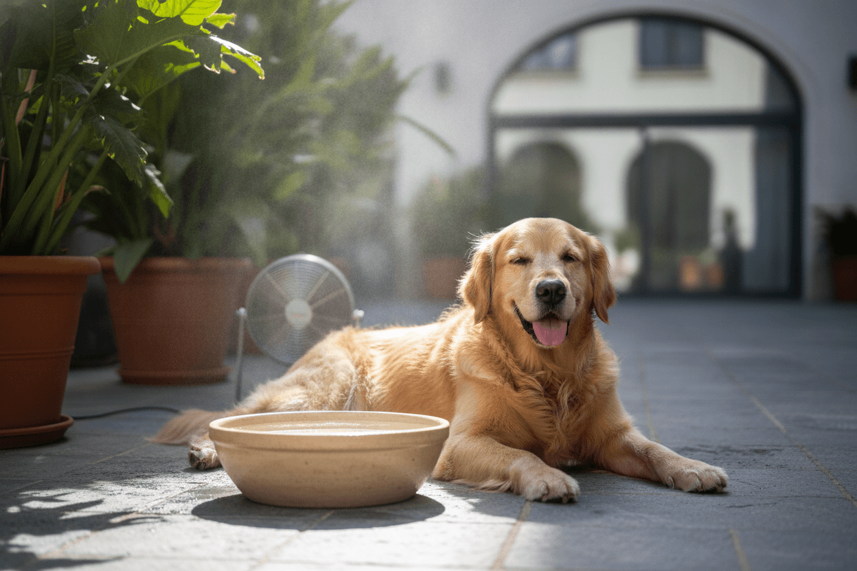 Mi perro no quiere comer en verano: ¿es normal o debo preocuparme?