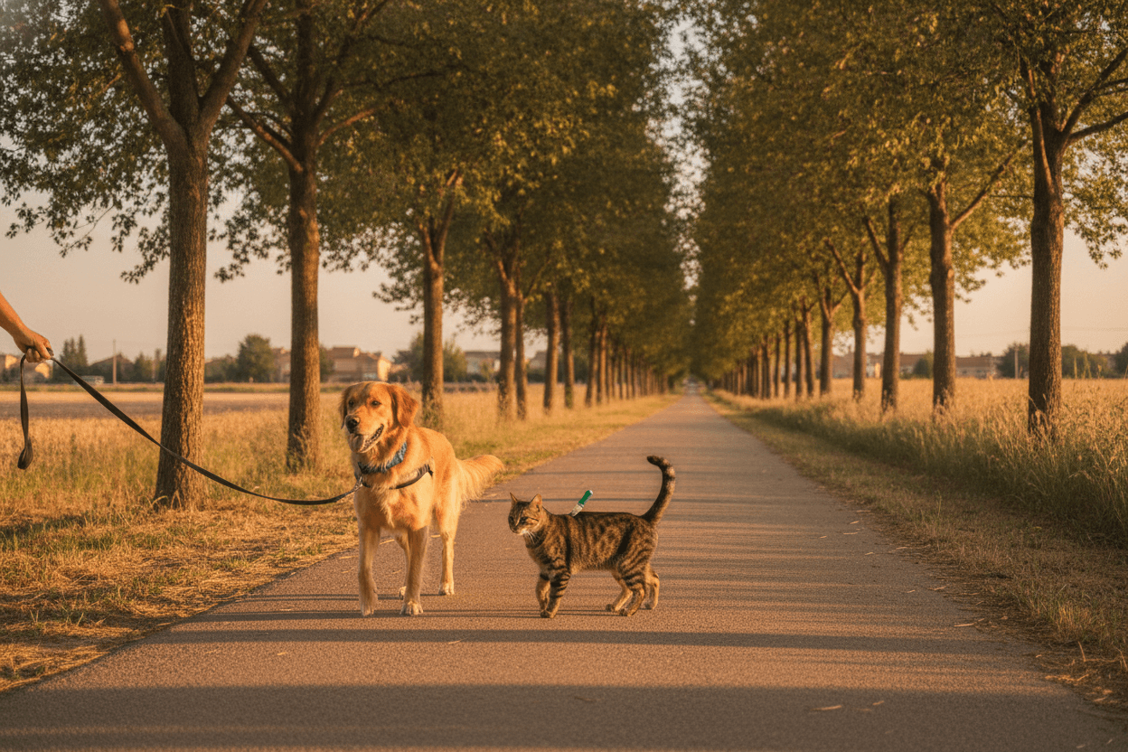 Prevención de parásitos en perros y gatos durante el verano
