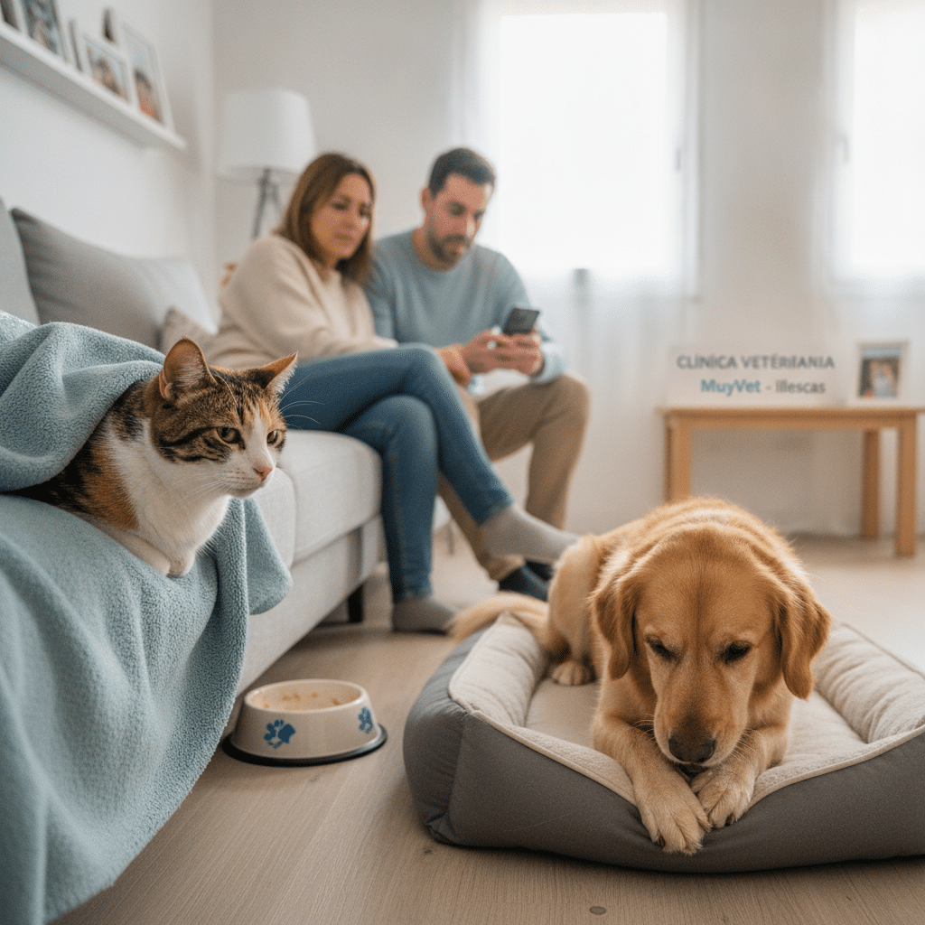Señales de dolor en perros y gatos: cuándo pedir cita